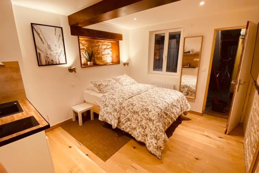 Studio Renove Avec Patio, Coeur Du Centre Ville Besanzón Exterior foto